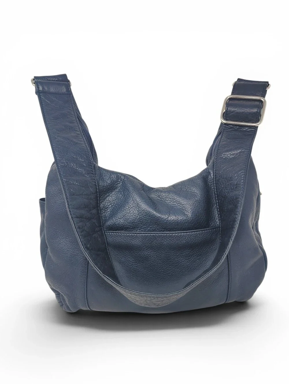 Coronada Blue Leather Hobo Concealed Carry